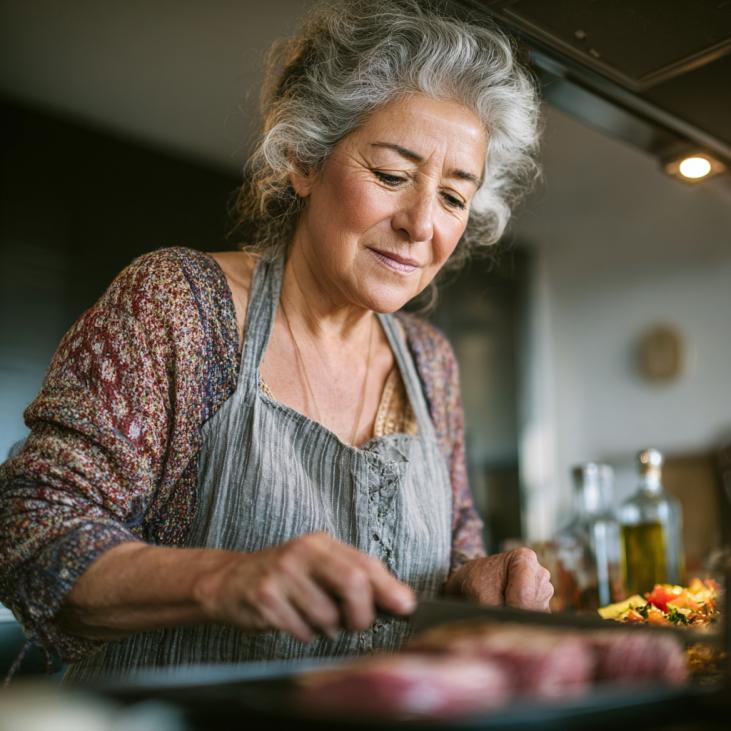 Adultos mayores activos y saludables